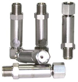 按钮式快速接头